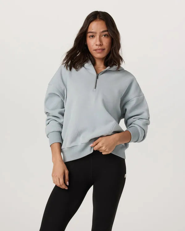 Vuori Womens Sweatshirt Restore Relaxed Half Zip Hoodie