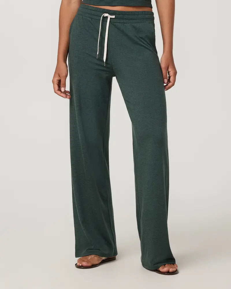 Vuori Womens Pants Halo Essential Wideleg