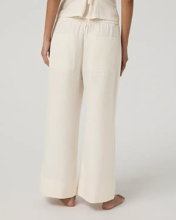 Vuori Womens Pants Trestles Twill Crop Wideleg Pant