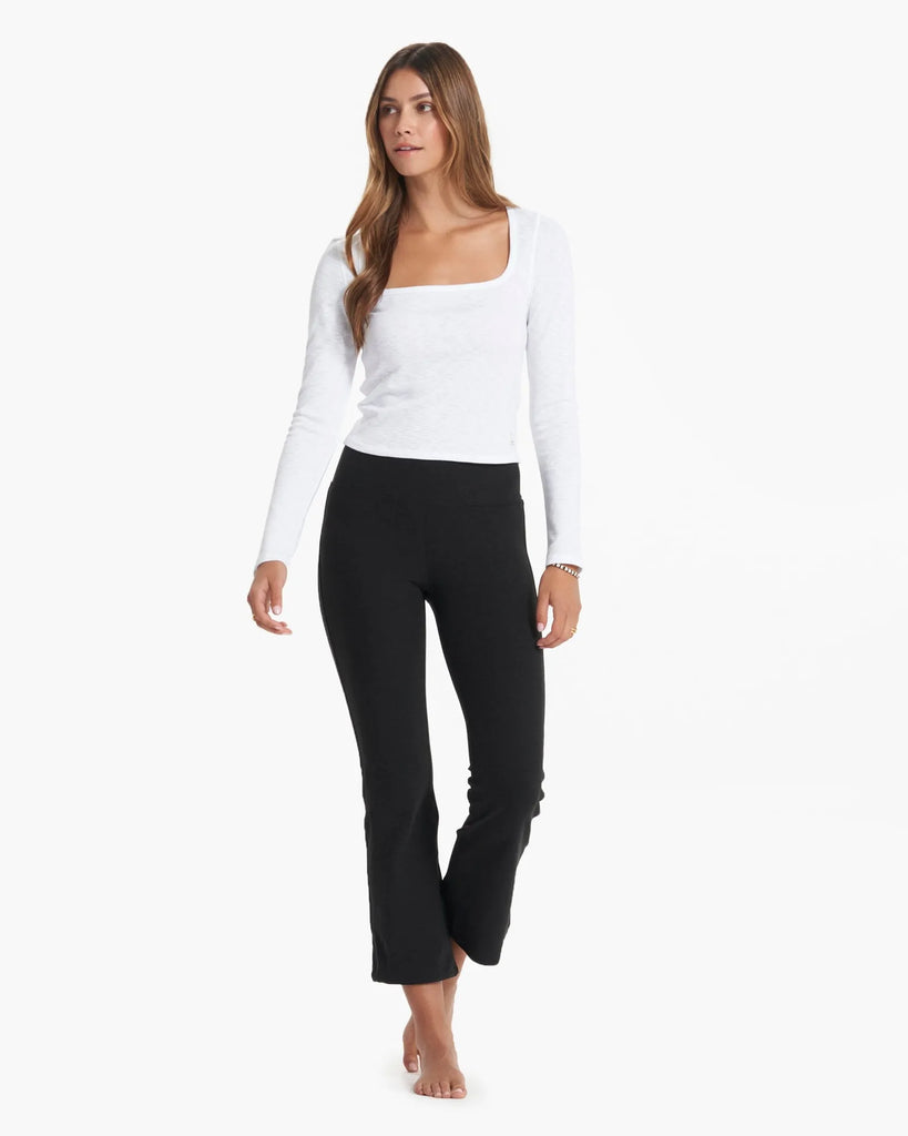 Women's slim bootcut pants hotsell