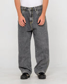 Rusty Mens Pants Redemption Baggy Jean