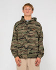 Rusty Mens Sweatshirt Rambo Zip Thru Hooded Fleece