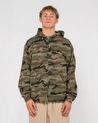 Rusty Mens Sweatshirt Rambo Zip Thru Hooded Fleece