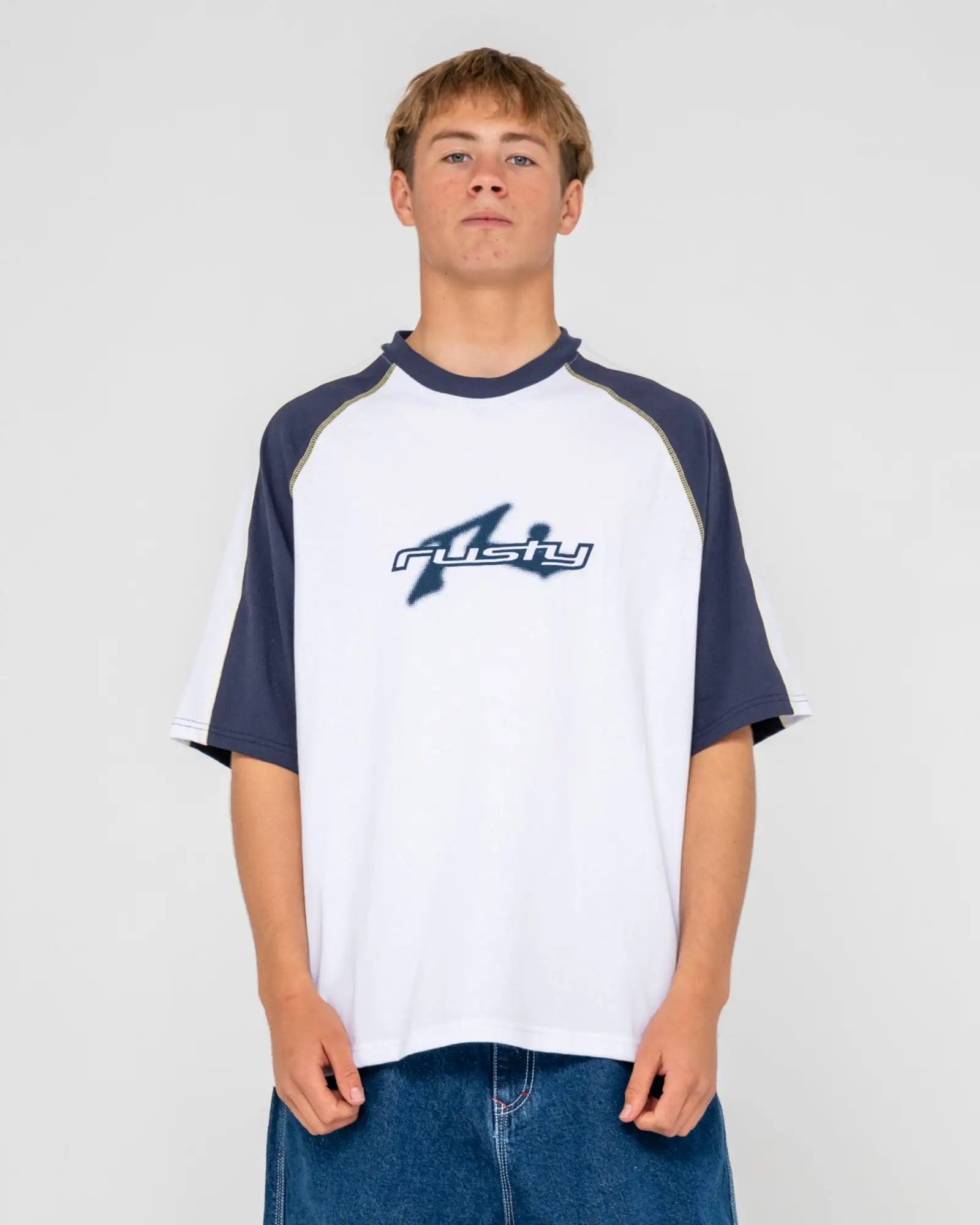 Rusty Mens Shirt Fade-R Short Sleeve Tee