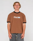 Rusty Mens Shirt Riot Ringer