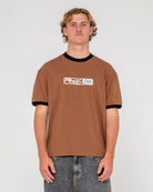Rusty Mens Shirt Riot Ringer