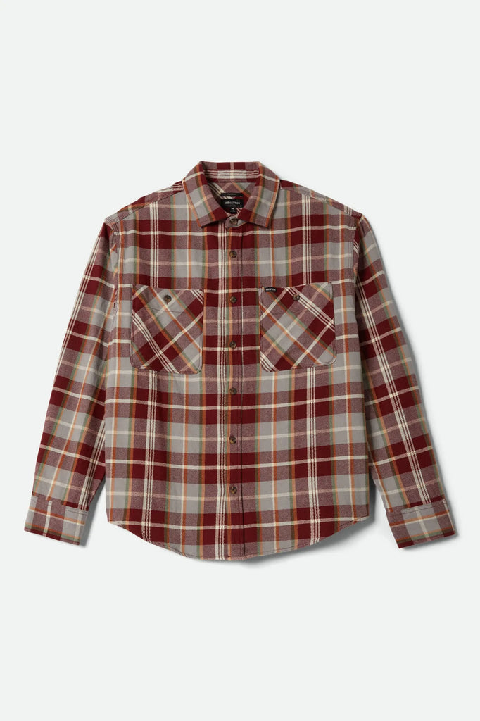Brixton Mens Shirt Vintage Wash Flannel