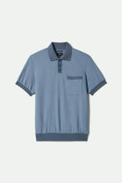Brixton Mens Knit Weekend Herringbone Polo