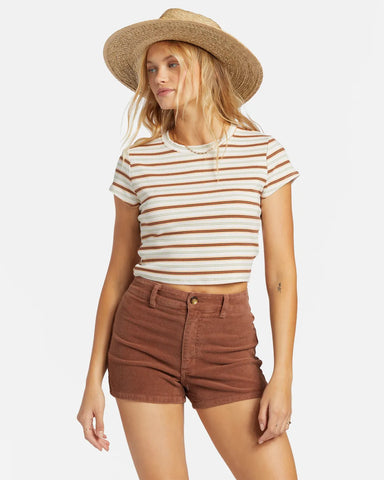 Billabong Womens Shorts Free Fall Corduroy