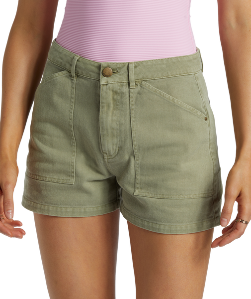 Billabong Womens Shorts Leia Short Denim