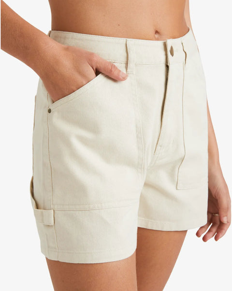 Billabong Womens Shorts Leia Short Denim