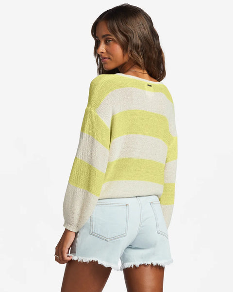 Billabong Womens Sweater So Sweet Pullover