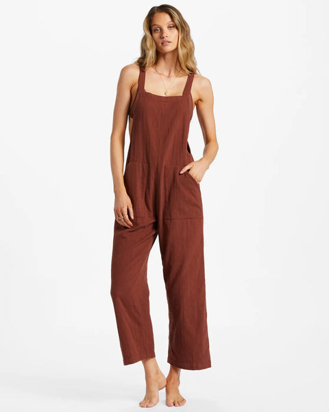 Billabong Womens Jumpsuit Pacific Time Strappy