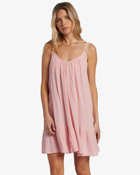 Billabong Womens Dress Beach Vibes Beach Cover-Up