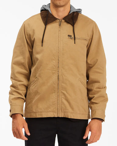 Billabong Mens Jacket Barlow Hooded