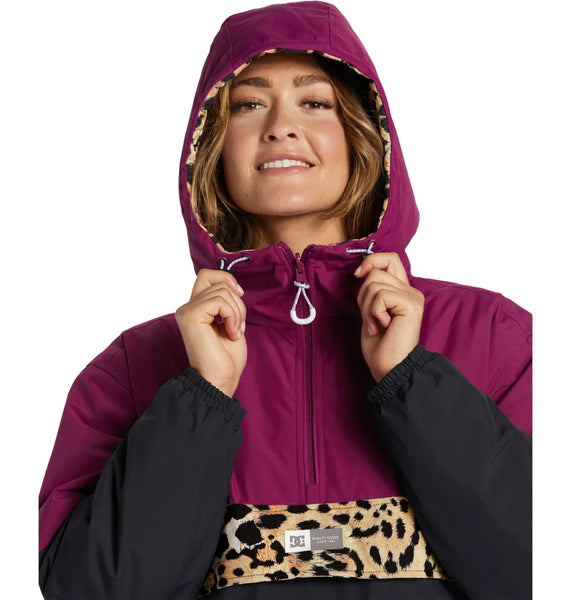 DC Womens Snow Jacket Nexus Reversible Anorak