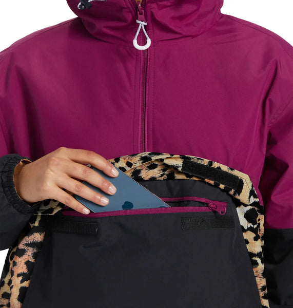 DC Womens Snow Jacket Nexus Reversible Anorak