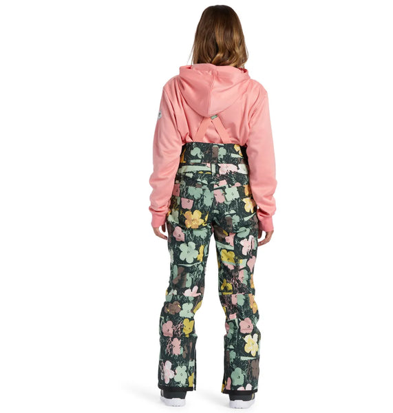 DC Womens Snow Pants Andy Warhol x DC Shoes Valiant Bib