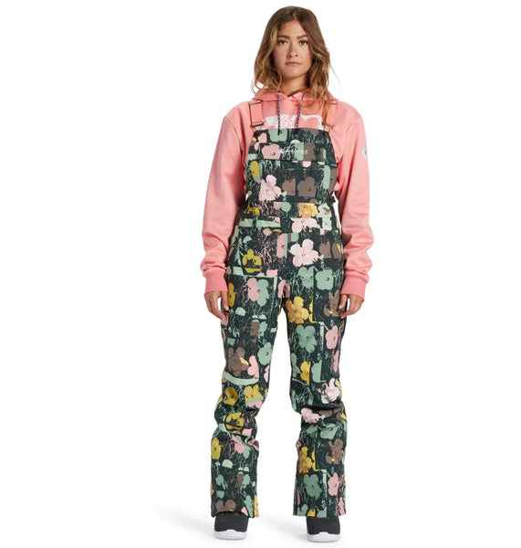 DC Womens Snow Pants Andy Warhol x DC Shoes Valiant Bib