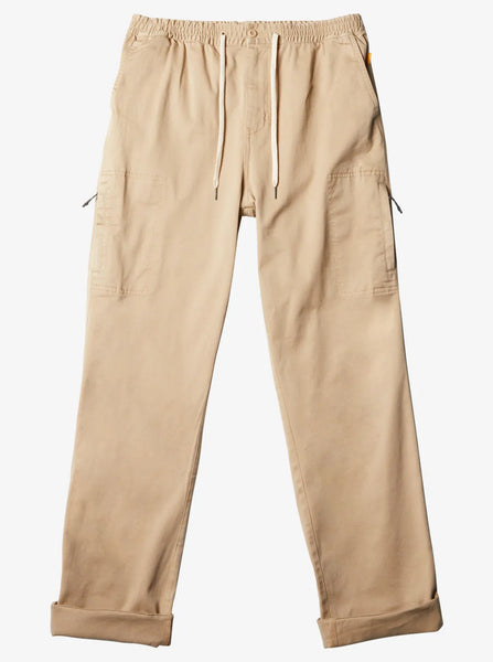 Quiksilver Waterman Mens Pants After Surf Elastic Waist