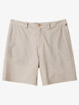 Quiksilver Mens Shorts Union Heather Amphibian 20" Hybrid