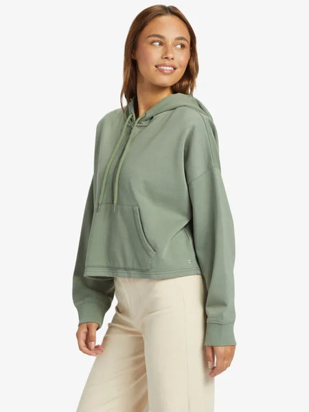 Roxy Womens Sweatshirt Drakes Cove Half-Zip