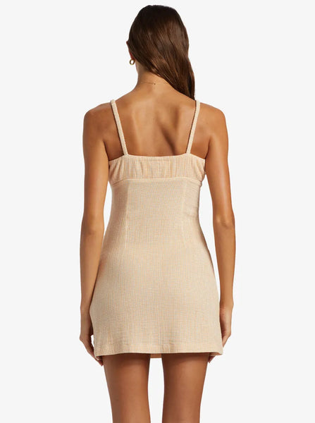 Roxy Womens Dress Sweet Lily Checker