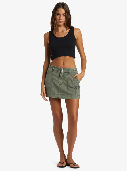 Roxy Womens Skirt Roll With It