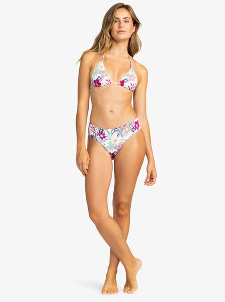 Roxy Womens Bikini Top Printed Beach Classics Mini Tiki Tri