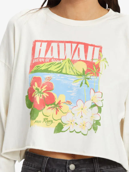 Roxy Womens Shirt Hawaiian Vacay