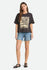 Brixton Womens Shirt Poolside Boxy Crew