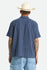 Brixton Mens Woven Cru Linen Blend Plaid