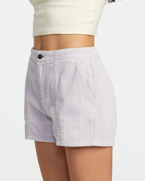 RVCA Womens Shorts Daylight Corduroy