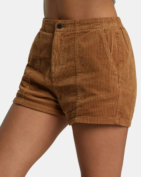 RVCA Womens Shorts Daylight Corduroy