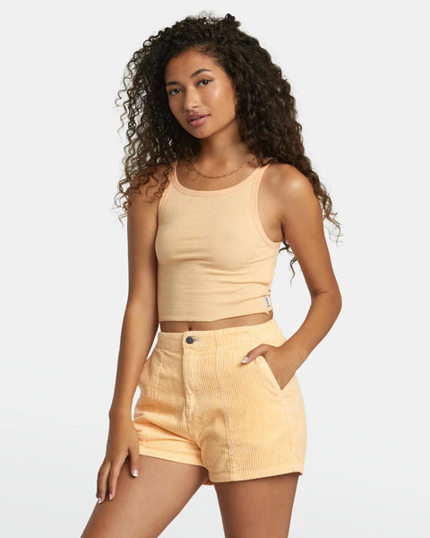 RVCA Womens Shorts Daylight Corduroy