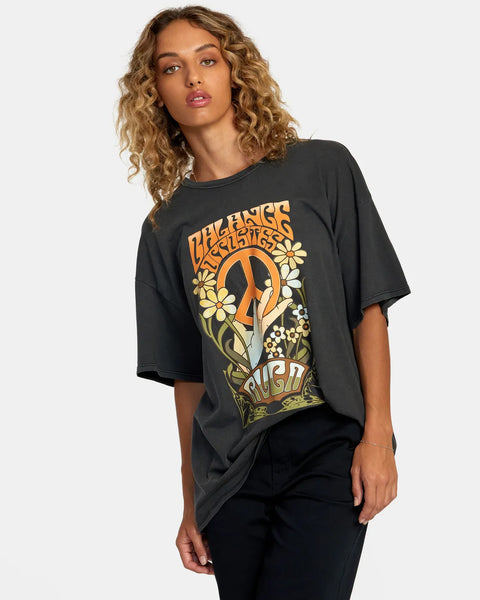 RVCA Womens Shirt Uprising Tee