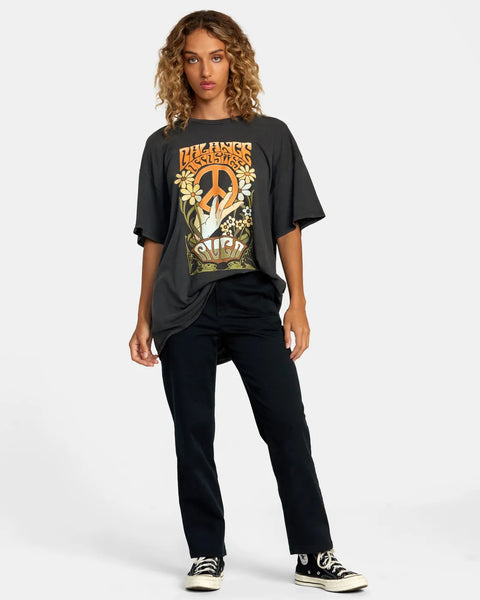 RVCA Womens Shirt Uprising Tee