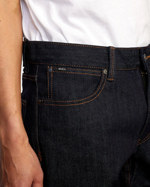RVCA Mens Pants Daggers Denim Jeans