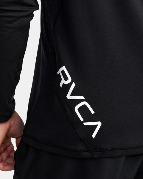 RVCA Mens Sweatshirt Sport Vent Technical Hooded Top