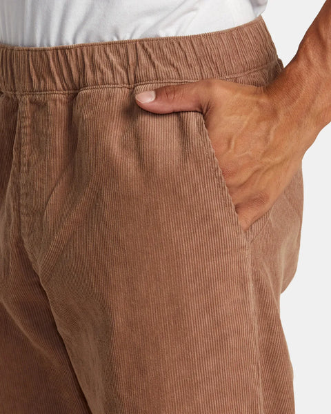 RVCA Mens Pants Americana Elastic Cord