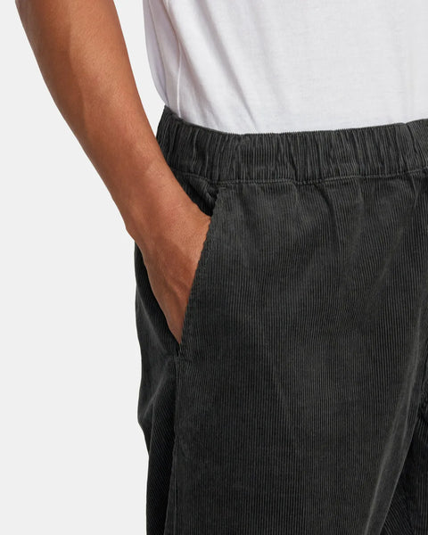 RVCA Mens Pants Americana Elastic Waist Cord