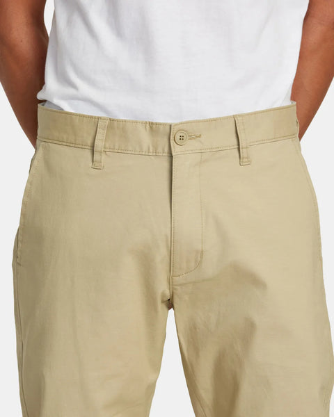 RVCA Mens Pants Daggers Tech Technical Chinos