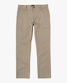 RVCA Mens Pants The Weekend Stretch Straight Fit