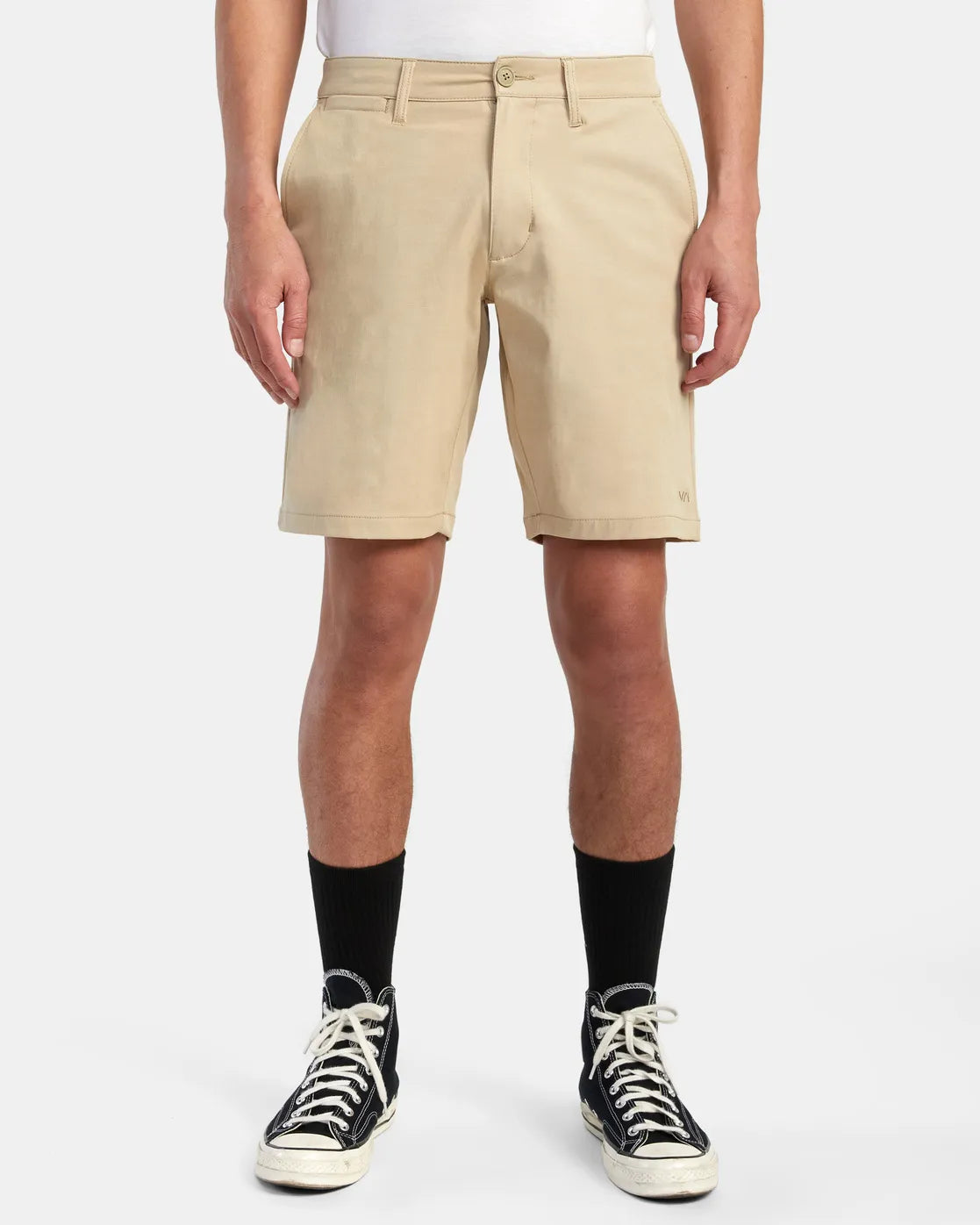 RVCA Mens Shorts Back In Hybrid 19"