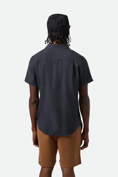 Brixton Mens Woven Charter Organic Cotton Linen Blend