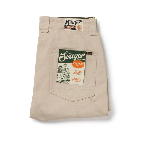 Seager Mens Pants Bison Canvas