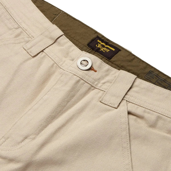 Seager Mens Pants Bison Canvas