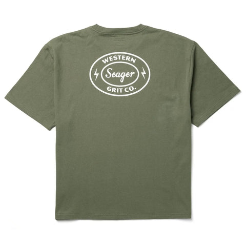 Seager Mens Shirt Burl Oversized Tee