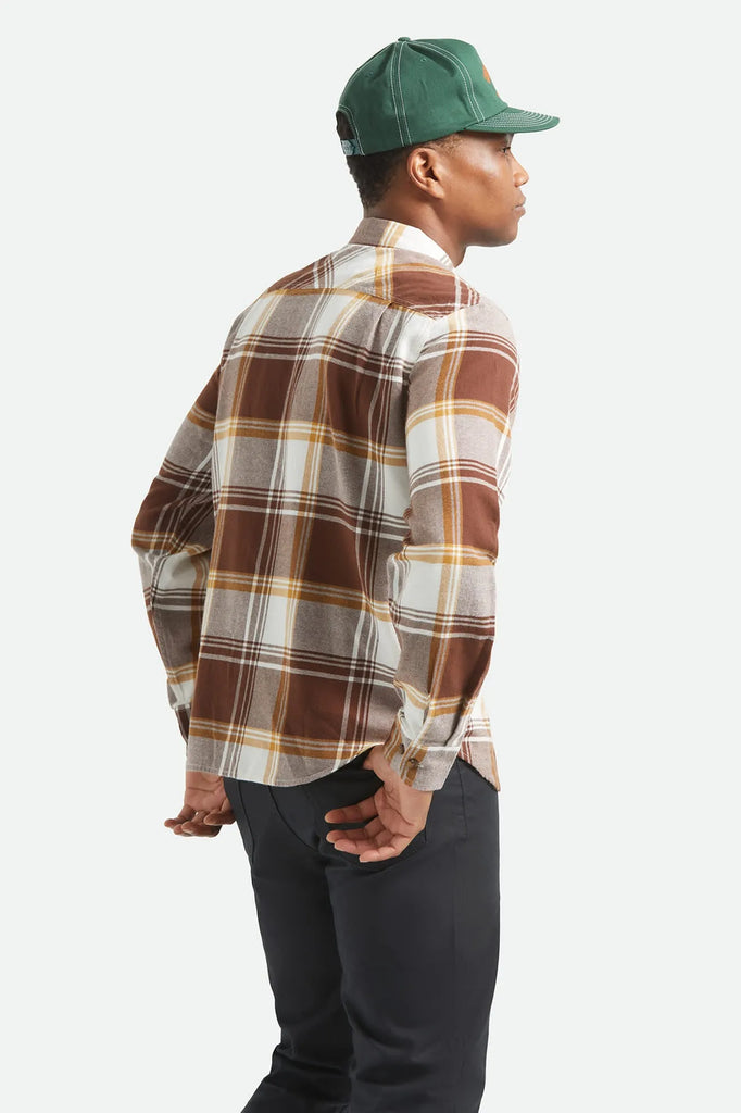 Brixton Mens Shirt Bowery LW Ultra Flannel
