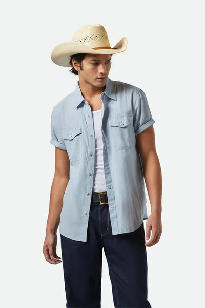 Brixton Mens Woven Wayne Western